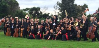 photograph of the Bay of Plenty Symphonia orchestra