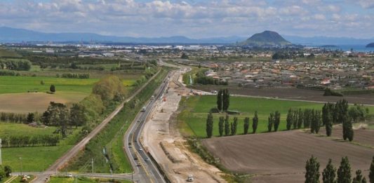 Tauranga Eastern Link - A highway recognised by the previous National government as a Road of National Significance, the Tauranga Eastern Link (TEL) was the Bay of Plenty’s largest roading project and a key strategic transport corridor for the region. (Source - Bartley Consultants)
