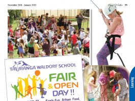 poster for Waldorf school fair