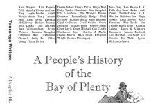 The cover of a book entitled A People’s History of the Bay of Plenty 
