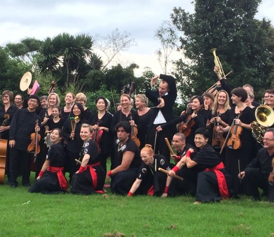 photograph of the Bay of Plenty Symphonia orchestra