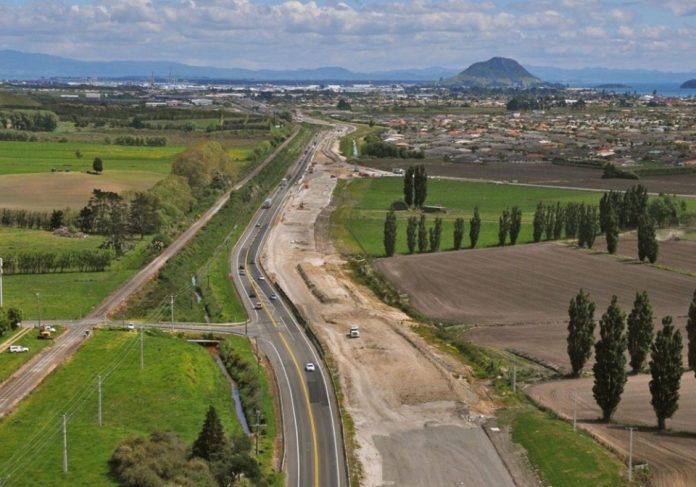 Tauranga Eastern Link - A highway recognised by the previous National government as a Road of National Significance, the Tauranga Eastern Link (TEL) was the Bay of Plenty’s largest roading project and a key strategic transport corridor for the region. (Source - Bartley Consultants)