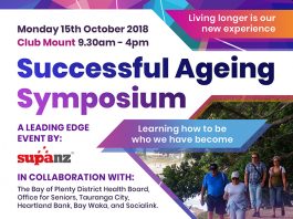 a flyer for the successful ageing symposium