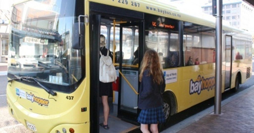 Bay Free School Bus Trial Begins Bay Waka