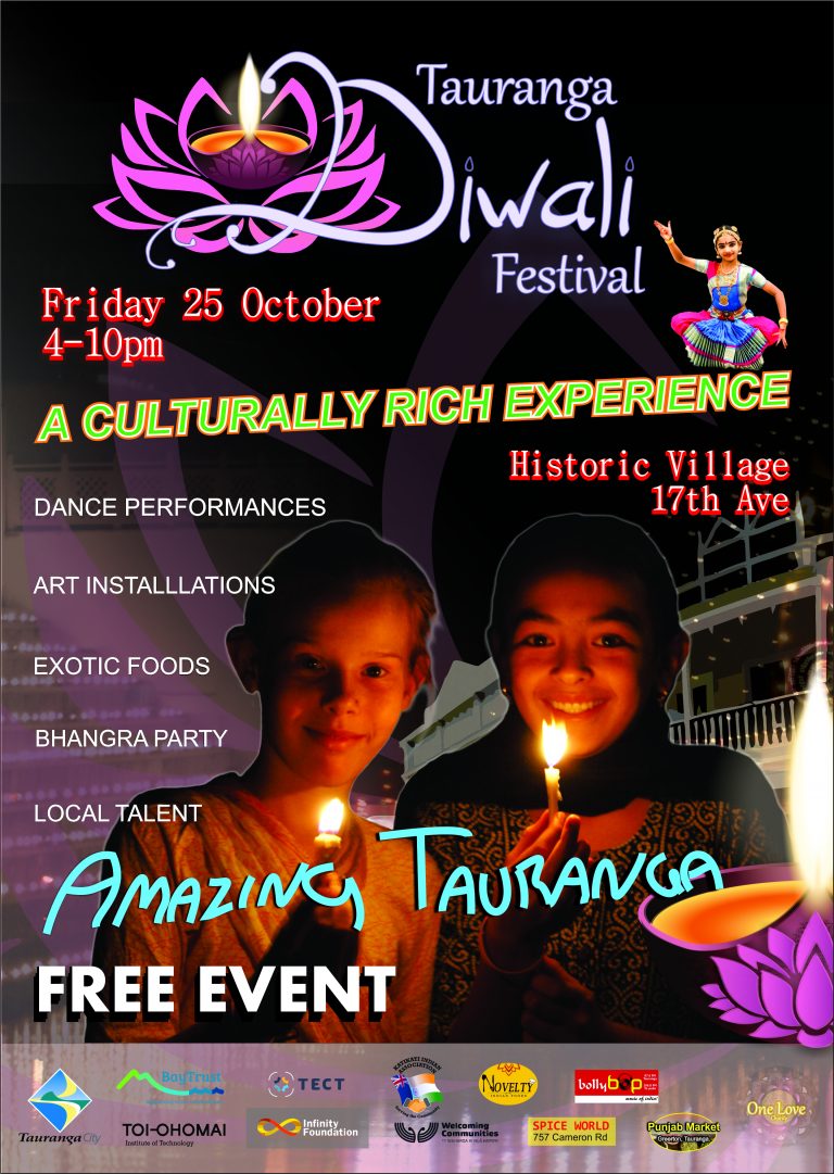 Diwali Festival to spread love, light, colour and sound in Tauranga this labour weekend Diwali Festival to spread love, light, colour and sound in Tauranga this labour weekend